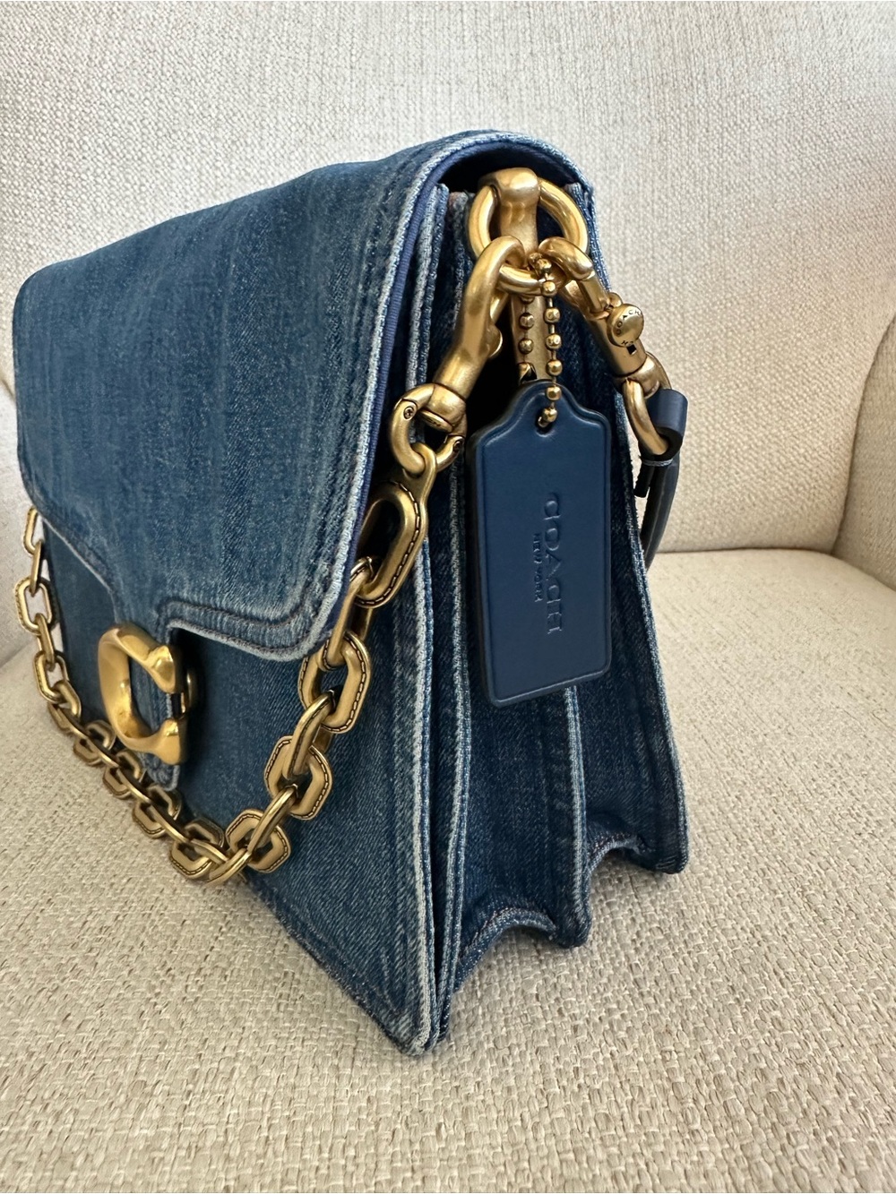 Coach Denim Tabby 30 🥰🥰🥰 - Picture 4 of 9